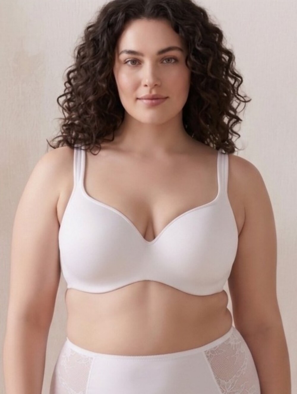 ​Penningtons Déesse Collection White Contour T-Shirt Bra - Plus Size 40G